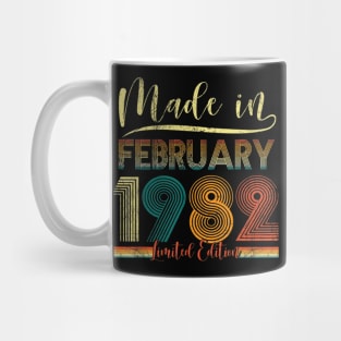 February 1982 Limited Edition Vintage 38th Bday 38 Years Old Mug